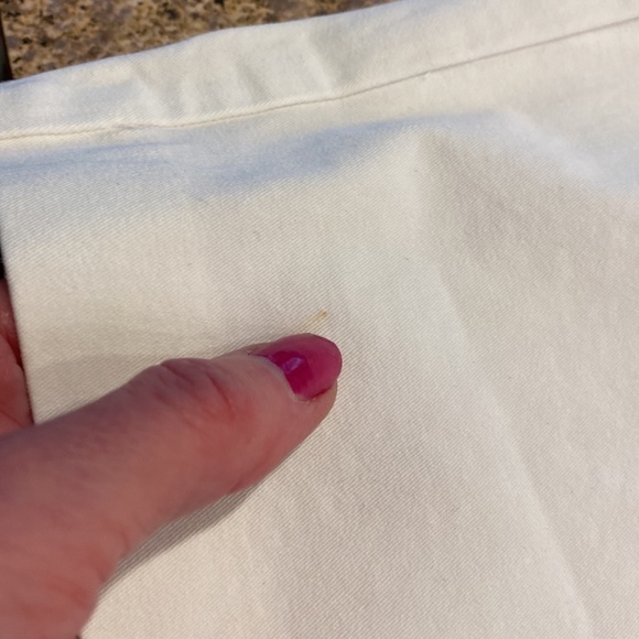 L.L. Bean Classic Fit White Pants 12 Petite -Just Reduced - Picture 9 of 17